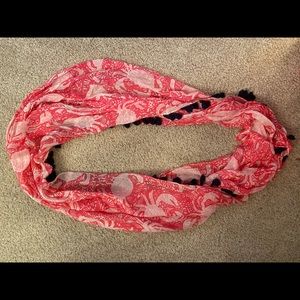 Lily Pulitzer infinity scarf